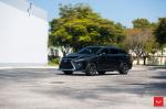 Lexus RX350 F-Sport on Vossen Wheels (VFS6) 2017 года